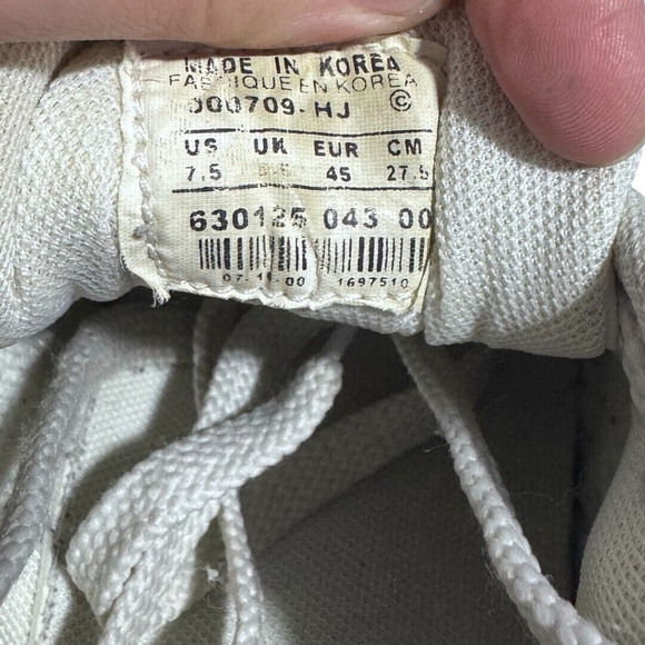 Converse Chuck Taylor All Star II Quilted Leather White Mens Sz 7.5 Women's 9 - Picture 6 of 6